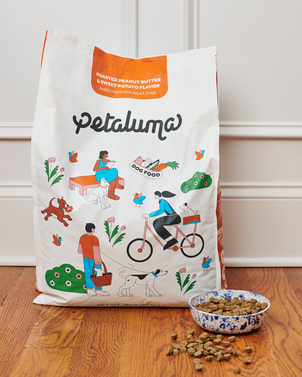 Baked Dog Food Roasted Peanut Butter Sweet Potato Flavor